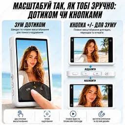 Селфі монітор для селфі для iOS та Android на магниті на задню панель - мініатюра 6