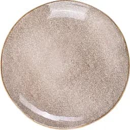 Тарелка десертная Krauff Grey Ferns L.Glinska 21 см фарфор (24-319-007)