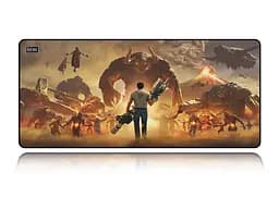 Великий килимок для мишки WorkPlaceShop Game Serious Sam 900 x 400 мм