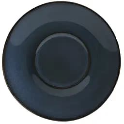 Блюдце МВМ My Home Фйорд 15 см глибокий синій KP-135 DEEP BLUE)