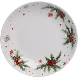 Тарілка супова Christmas Tree 23 см прцелянова Yiwu SG-32-2