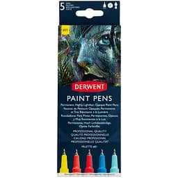 Набір кольорових ручок Derwent Paint Pen Palette №1 5 шт.  