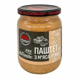 Паштет Тернопольский мясокомбинат из мяса птицы 500 г