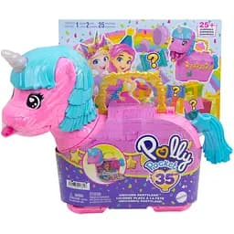 Ігровий набір Polly Pocket Святкова вечірка єдинорогів (HYD96) - мініатюра 7
