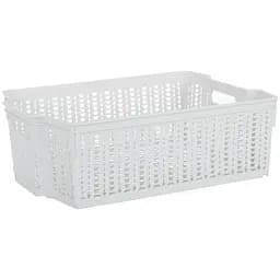 Кошик Violet House 1005, 37х27х12 см, білий (1005 W б/кр. 37*27*12 см)