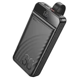 Портативний ЗП Power Bank Hoco J123B Element 22.5W+PD20W 30000 mAh Black