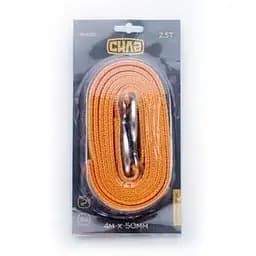 Трос буксировочный Сила 4 мх50 мм 2,5 т (крюк) (в блистере) 