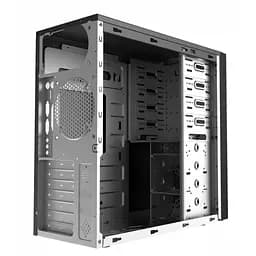 Корпус GameMax MT816-2U3-TYC Black, без БЖ, Mid Tower, ATX / Micro ATX / Mini ITX, 2xUSB 3.0, Type-C, 420x185x464 мм, 0.6 мм - мініатюра 5