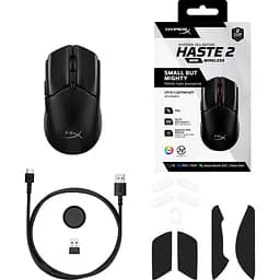 Мишка HyperX Pulsefire Haste 2 Mini Wireless Black (7D388AA) - мініатюра 8