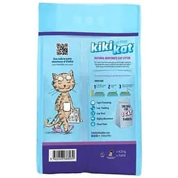 Бентонітовий наповнювач для котячого туалету KikiKat Cat Litter Lavender Fields, 5 л - мініатюра 2