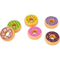 Іграшкові продукти Viga Toys Дерев'яні пончики (51604)
