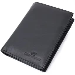Чоловічий шкіряний гаманець ST Leather 10,5х13х2 см acs0029390