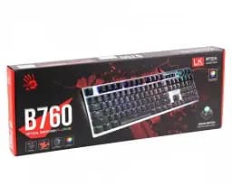 Клавіатура Bloody B760, Grey, USB, оптомеханічна (перемикачі LK Light Strike), LED підсвічування, 104 кнопки, 1.8 м - мініатюра 5