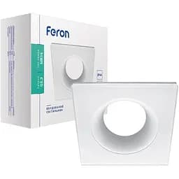 Светильник точечный Feron DL8920 MR16 G5.3 белый квадрат (1811)