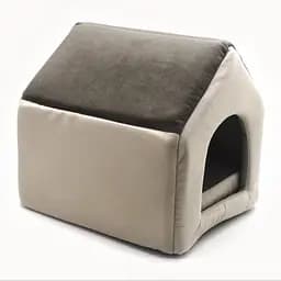 Будиночок для собак та котів Zoo-hunt Елегант коричнева №1 300х330х330 мм