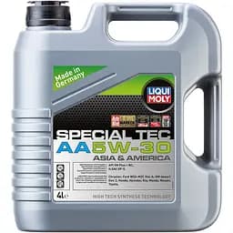 Олива моторна Liqui Moly Leichtlauf Special TEC AA 5W-30, 4 л (7516-7616)