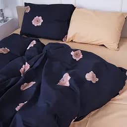 Простирадло MirSon Бязь 17-4760 Piedmont 200x220 см бежеве (2200008940614) - мініатюра 2