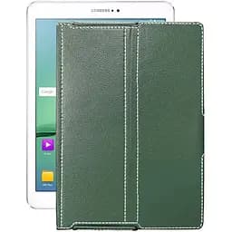 Чехол StatusCASE из экокожи для планшета Samsung Galaxy Tab S2 9.7 2016 (T819) Темно-зеленый