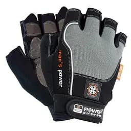 Рукавички для фітнесу Power System PS-2580, Black/Grey - S
