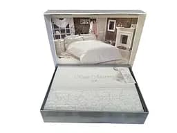 Постільна білизна Rose Marine Ecru Сатин Преміум Maison D'or pbe0050978