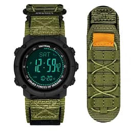 Часы Awarder 036 Nylon Tactic Black-Army Green