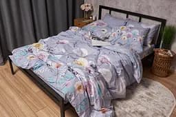 Комплект постільної білизни Moon&Star Бязь Gold Люкс Dandelion Dreams полуторний євро 160х220 наволочки 2х70х70 - мініатюра 4