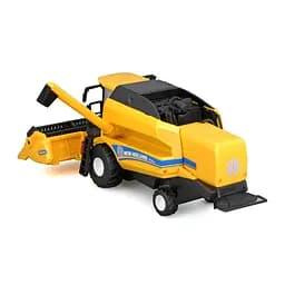 Автомодель Зернозбиральний комбайн New Holland TC5.90 із зерновою жниваркою Bburago 15.8х21.3х15.6 см det0015059 - мініатюра 5
