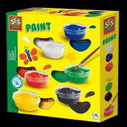 Набір для малювання Ses Creative Гуаш-Фарби Веселки, 6 кольорів (00361S)