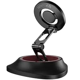 Автотримач Hoco H90 Tower magnetic (dashboard) Black / Red - мініатюра 4