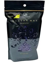 Горячий плёночный воск в гранулах Global Fashion Korean Grape 1000 г воск для депиляции лица и тела