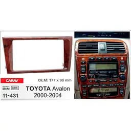 Перехідна рамка Toyota Avalon Carav 11-431 - мініатюра 4