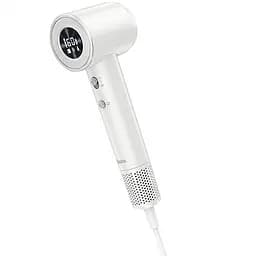 Фен для волосся Hoco HP10 with digital display (1600W) White - мініатюра 2