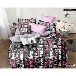 Комплект постельного белья TAG Tekstil с компаньоном 1.5-спальный Разноцветный 000142164 (S379)