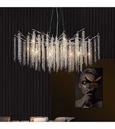 Люстра Romin 8011-800 silver L (хром)