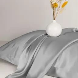 Простирадло на резинці MirSon Satin Light Pro 10-004 Gray 60x120 см (2200010170498) - мініатюра 4