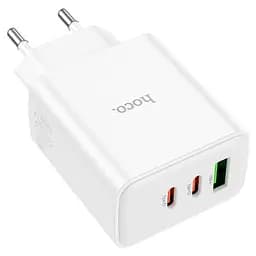 Зарядний адаптер блок живлення 3 порти 40 вт Hoco C126a Pure power 3-port 40w - мініатюра 2