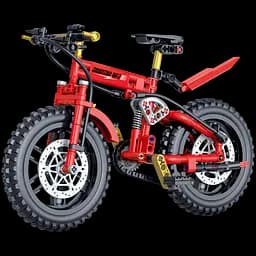 Конструктор велосипед ZHEGAO MOUNTAIN BIKE  гірський 235 деталей