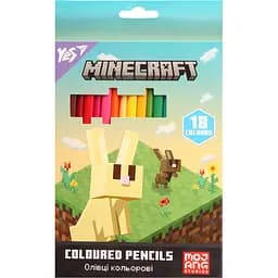 Карандаши цветные Yes Minecraft Spring 18 цветов (290773)