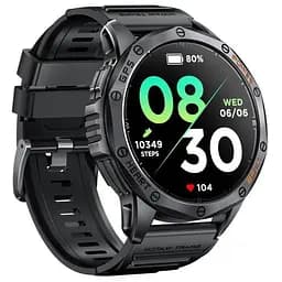Розумний смарт годинник Smart GPS Max з компасом 2 ремінці (Чорний) - мініатюра 2