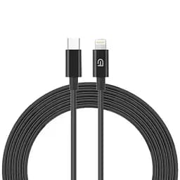 Кабель ArmorStandart AMQGJ2BL Lightning to USB-C Cable 1.2m black (ARM64374)