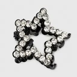 Заколка-краб 24-6,1-18 Черный (2000990249074)