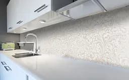 Кухонний фартух Ніжні Візерунки для кухні 65х250 см Абстракція Бежевий Happy Pocket Z183967 - мініатюра 5