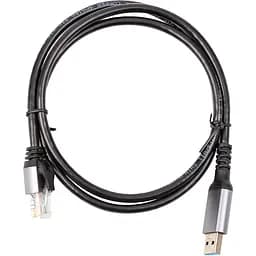Кабель PowerPlant CAT6 UTP, USB3.0 Type-A - RJ45 1 м