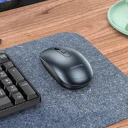 Мишка бездротова Borofone BG13 Winner 2.4G business wireless mouse 800-1200-1600 dpi чорна - мініатюра 9