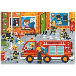 Пазл дитячий DoDo Toys Професії Пожежник 150 елементів (300622) - мініатюра 2