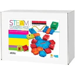 Электронный конструктор 4M Logiblocs Умные схемы для школы 70 модулей 19 проектов (00-01709)