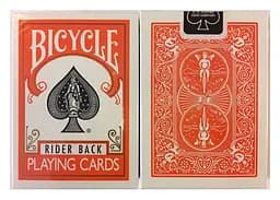 Карти гральні United States Playing Card Company Bicycle Rider Back Orange deck (ВР_КИБРБОД) - мініатюра 6