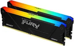 Модуль пам'яті Kingston Fury DDR4 64GB (2x32) Kingston 3600MHz FURY Beast RGB (KF436C18BB2AK2/64)