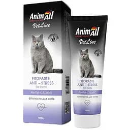 Фітопаста AnimAll VetLine Antistress для котів, 100 г