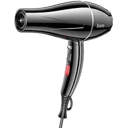 Фен для волосся Hoco HP12 з концентратором та холодним режимом 1600 Вт Чорний